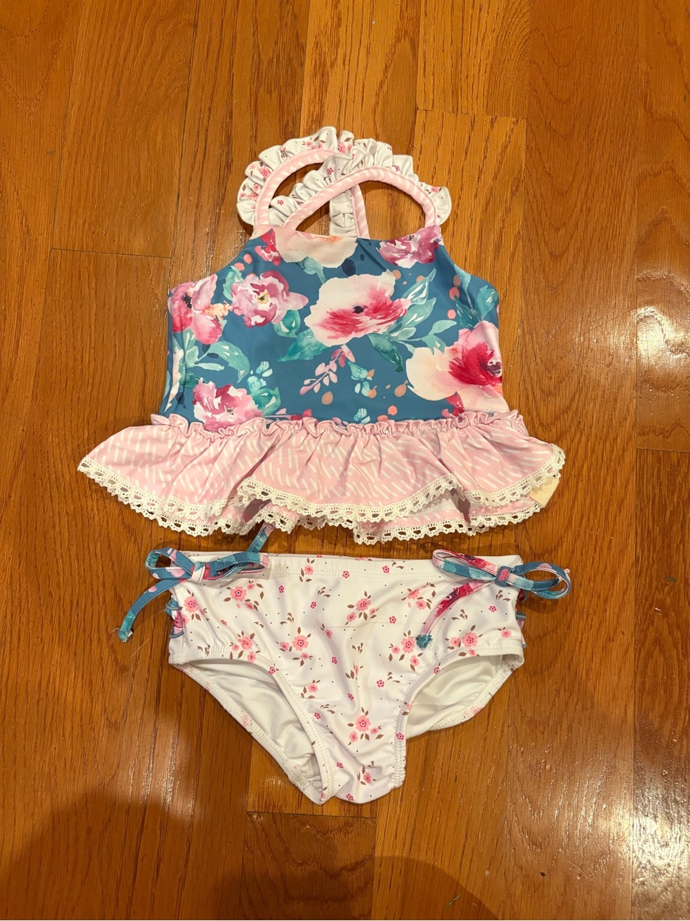 Cheeky Plum Floral Swimsuit